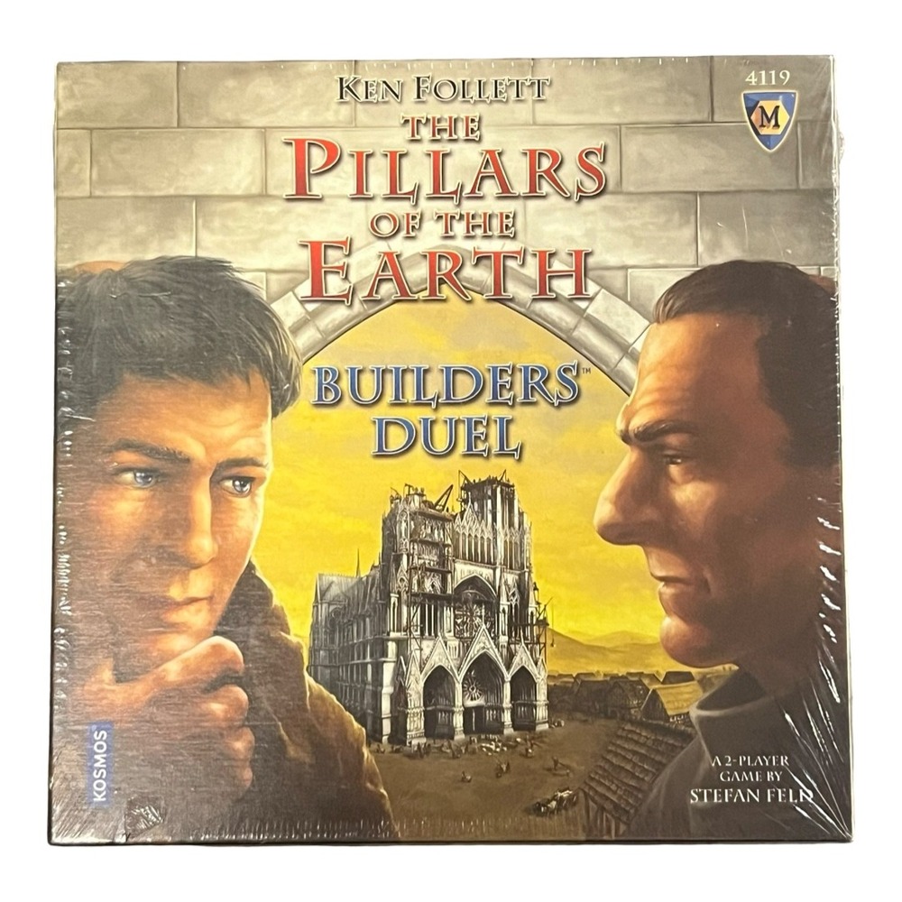 Ken Follett The Pillars of the Earth Builders Duel Board Game NEW SEALED